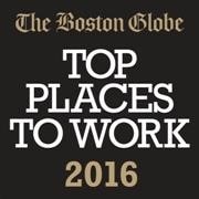 The Boston Globe Top Places to Work 2016
